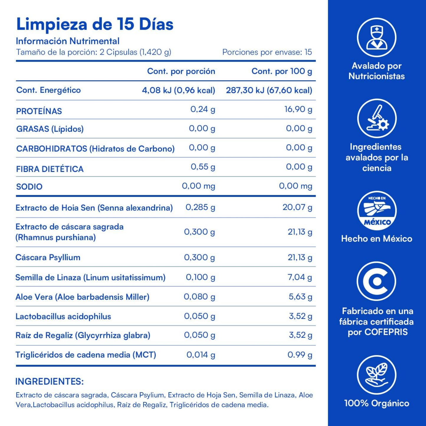 DETOX LIMPIEZA DIGESTIVA NATURAL DE 15 DÍAS 🔥Desintoxica tu cuerpo y siéntete más ligero en solo 15 días