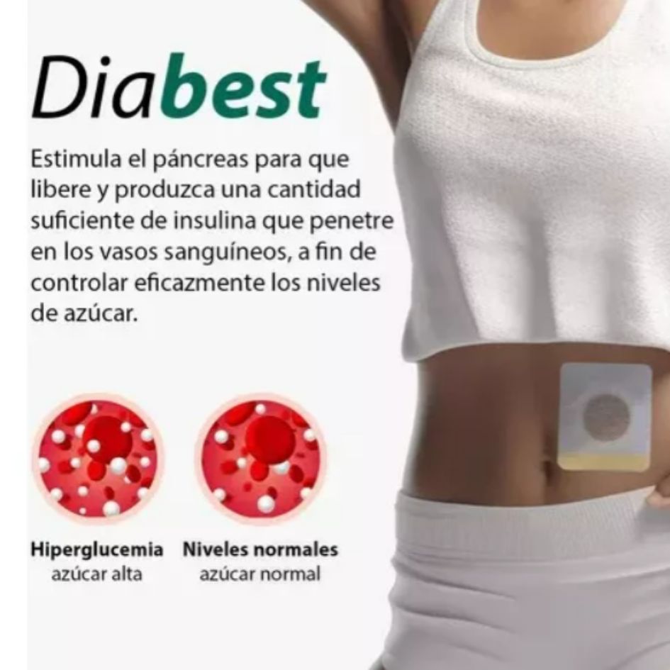 12 Parches Para Diabetes Regula los Niveles de Azúcar
