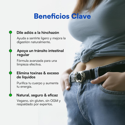 DETOX LIMPIEZA DIGESTIVA NATURAL DE 15 DÍAS 🔥Desintoxica tu cuerpo y siéntete más ligero en solo 15 días