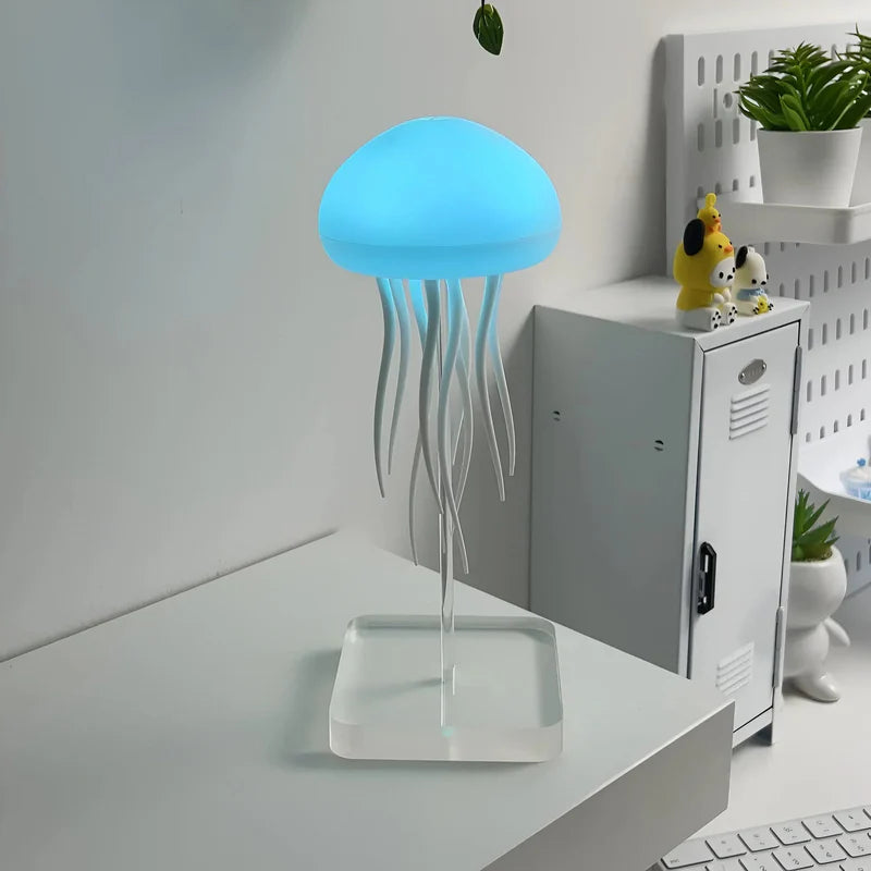 🪼Lámpara Medusa Flotante: Decora, ilumina y relaja en segundos