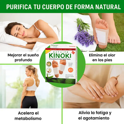 100 Parches Kinoki |Eliminan y Desintoxican tu cuerpo desde la 1era semana