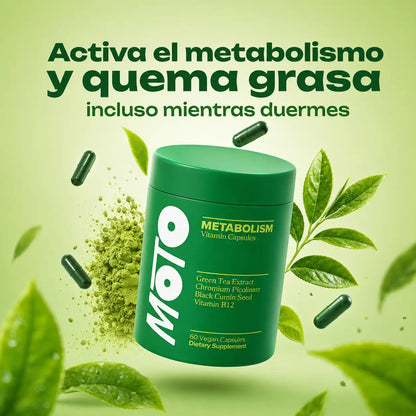 MOTO METABOLISMO | Quemador de Grasa Natural - Resultados Visibles en solo 12 días 🤩