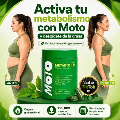 MOTO METABOLISMO | Quemador de Grasa Natural - Resultados Visibles en solo 12 días 🤩