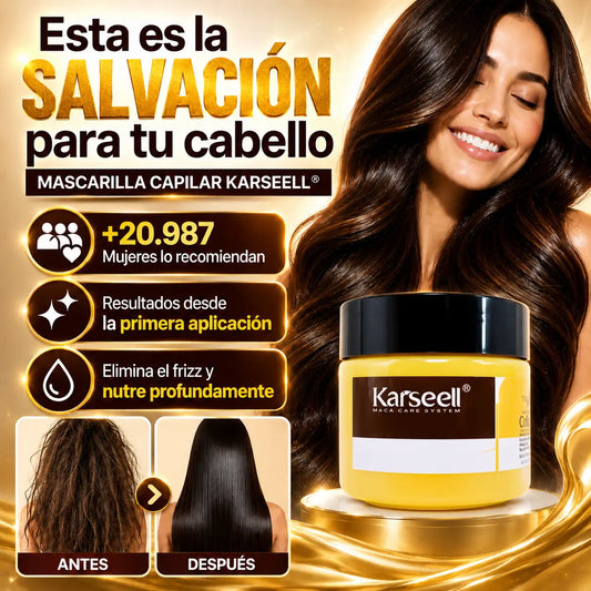 MASCARILLA CAPILAR KARSEELL® | Devuelve la vida al cabello desde el primer uso