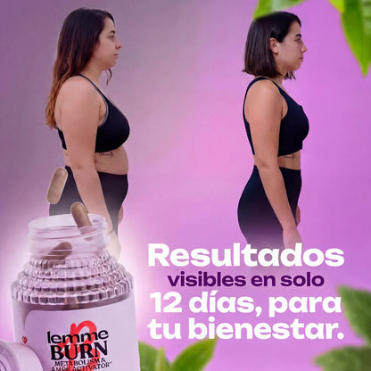 LEMME BURN | Quemador de Grasa Natural - Resultados Visibles en solo 12 días 🤩