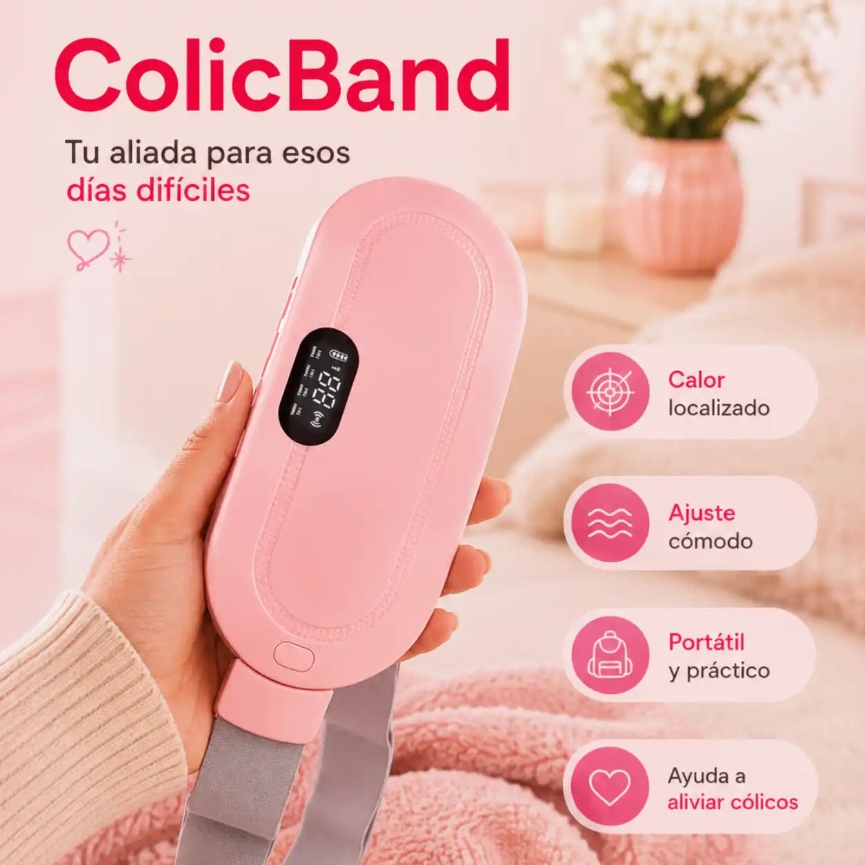 Combo Alivio: ColicBand + Manta Térmica de regalo ✨🌸