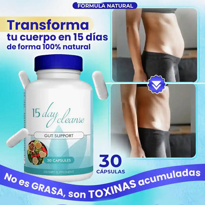 DETOX 15 DAYS CLEANSE - LIMPIA TU CUERPO EN 15 DÍAS 🔥