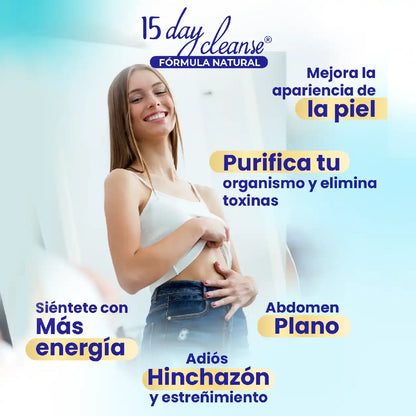 DETOX 15 DAYS CLEANSE - LIMPIA TU CUERPO EN 15 DÍAS 🔥